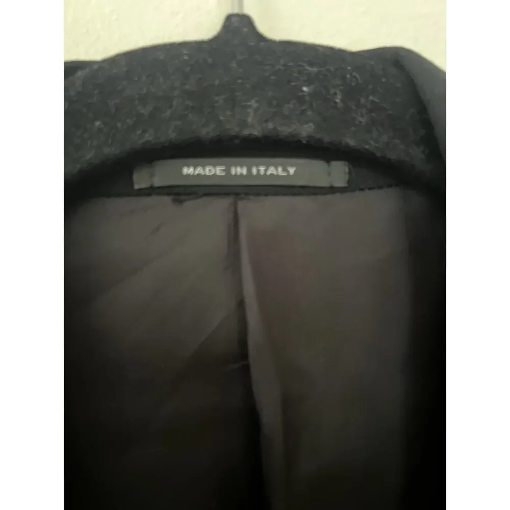 Ralph Lauren Black Label 100% Wool Black Blazer 40R 2 Button Austin Sports Coat